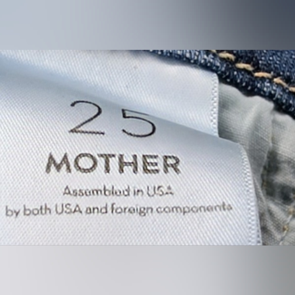 MOTHER The Looker Ankle Fray Girl Crush Jeans - Picture 9 of 9